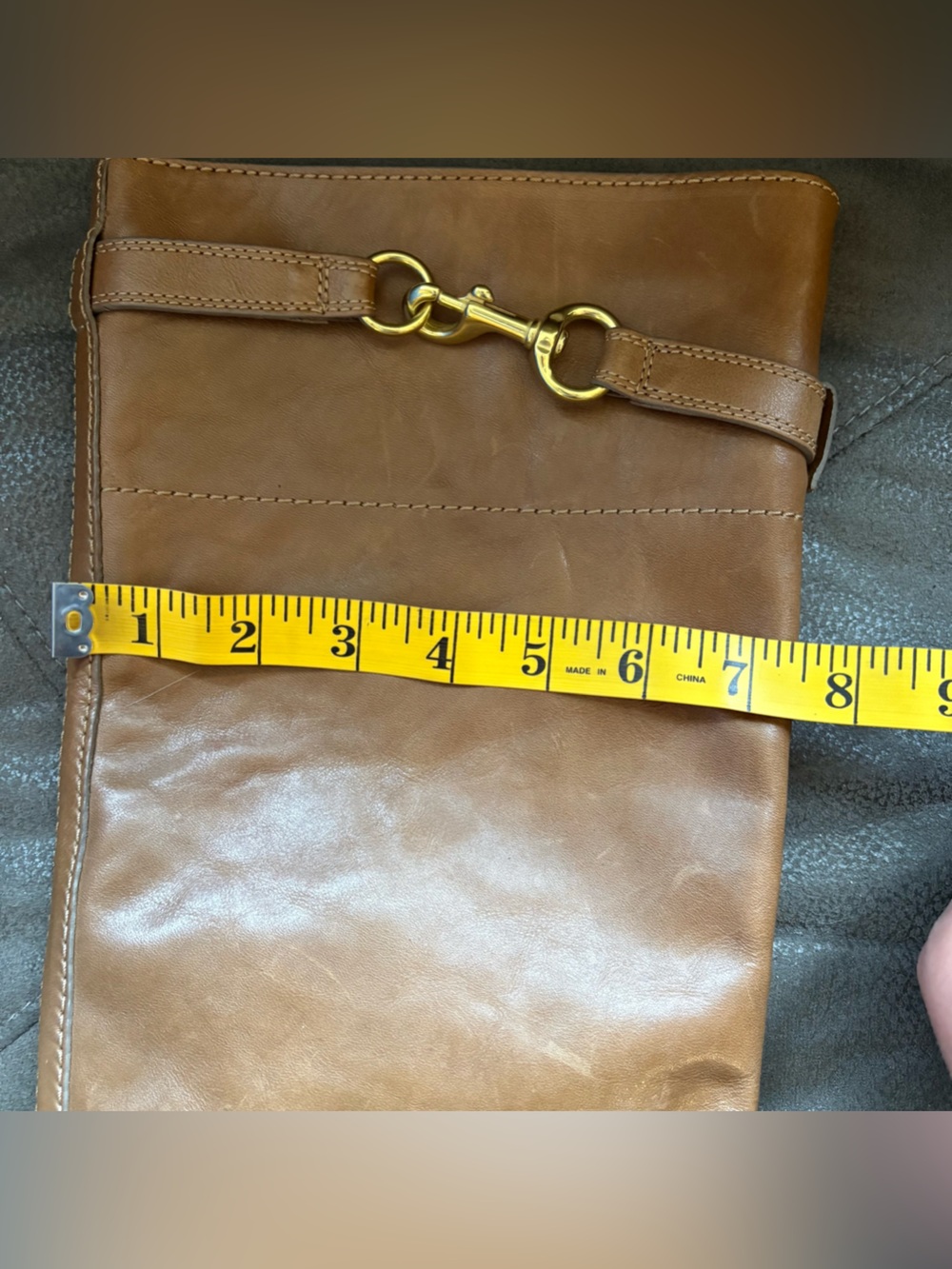 Coach Leather Laguna Tan Brown Riding Boots 10 Equestrian Preppy Old Money Knee - Picture 11 of 13